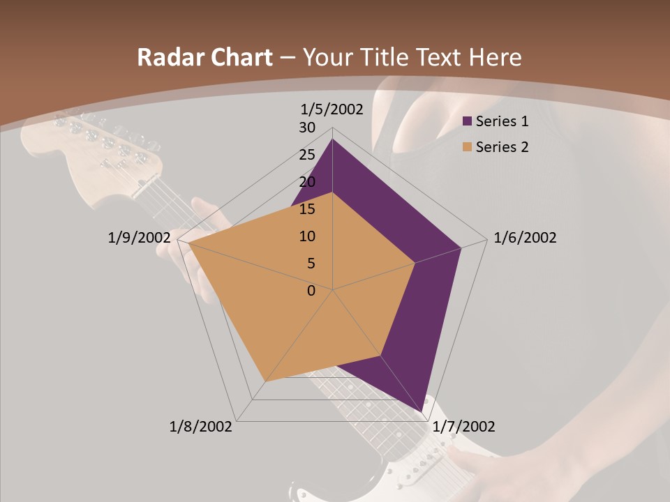 Player Stage Teenager PowerPoint Template