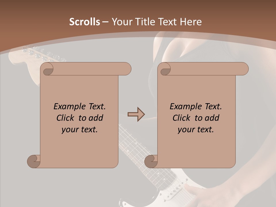 Player Stage Teenager PowerPoint Template