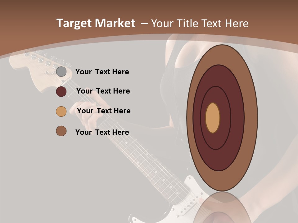 Player Stage Teenager PowerPoint Template