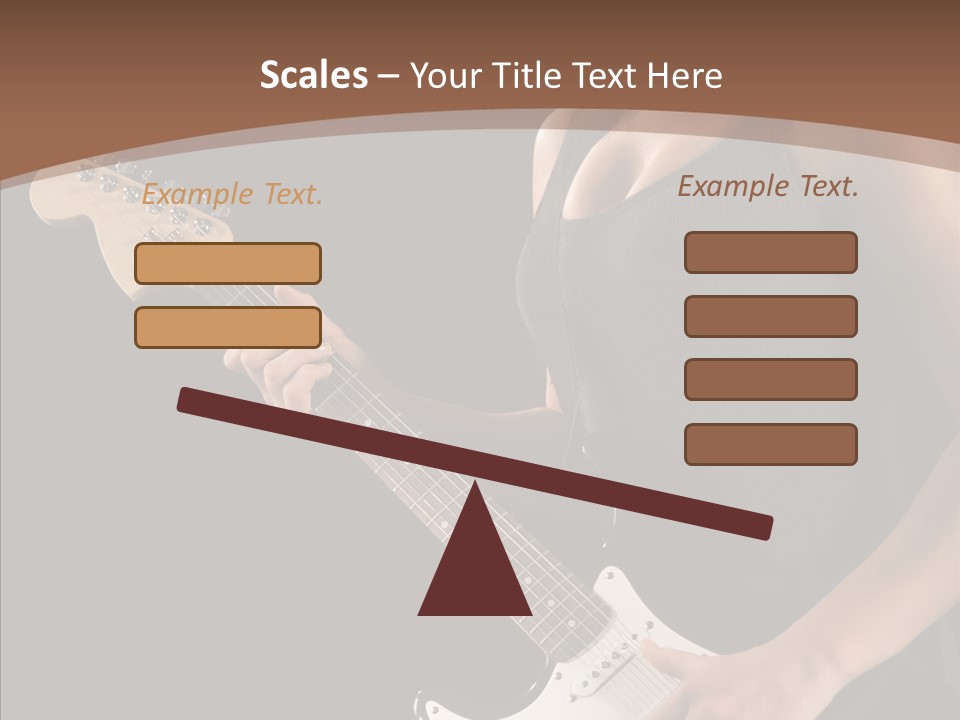 Player Stage Teenager PowerPoint Template
