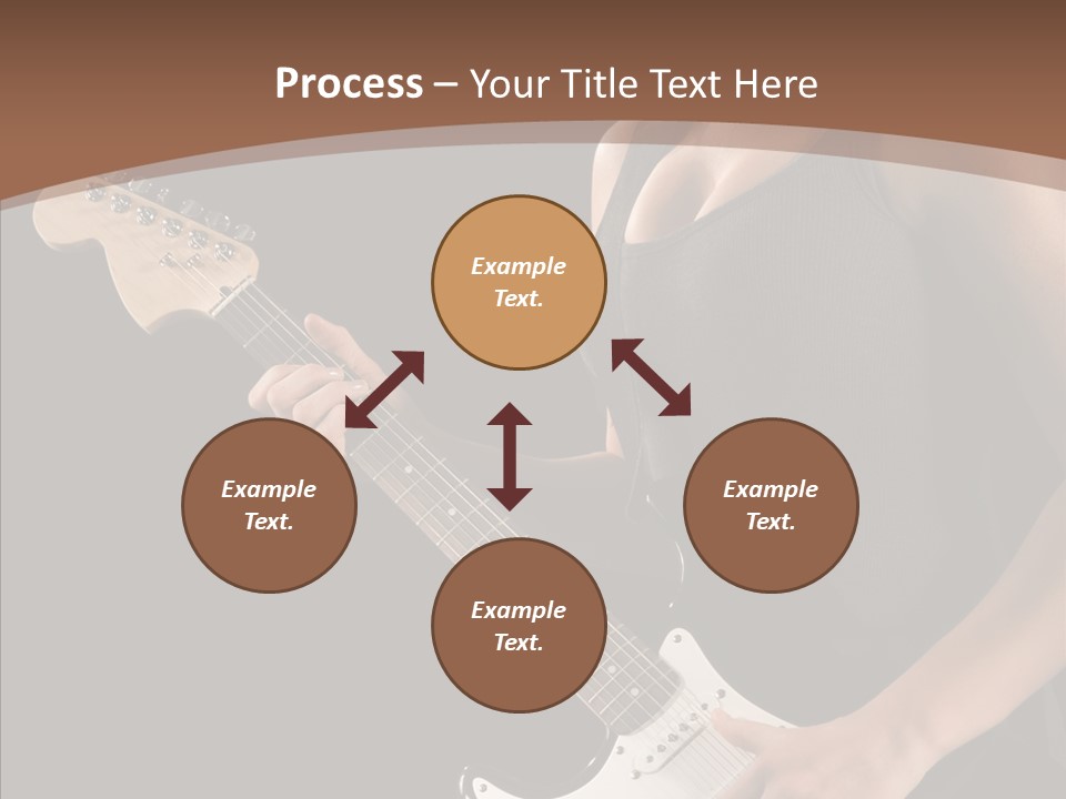 Player Stage Teenager PowerPoint Template