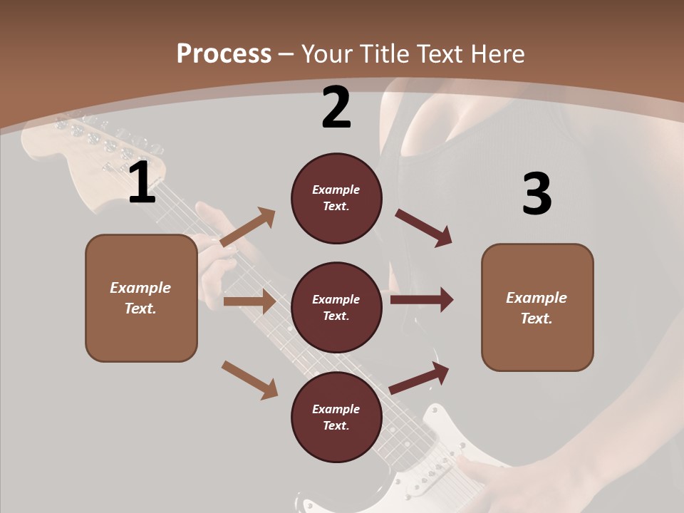 Player Stage Teenager PowerPoint Template