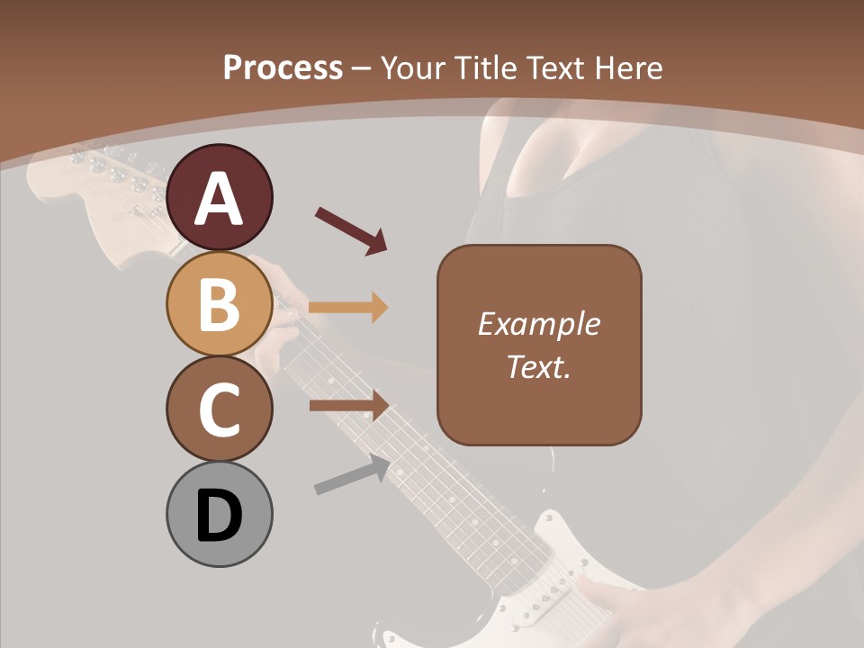 Player Stage Teenager PowerPoint Template