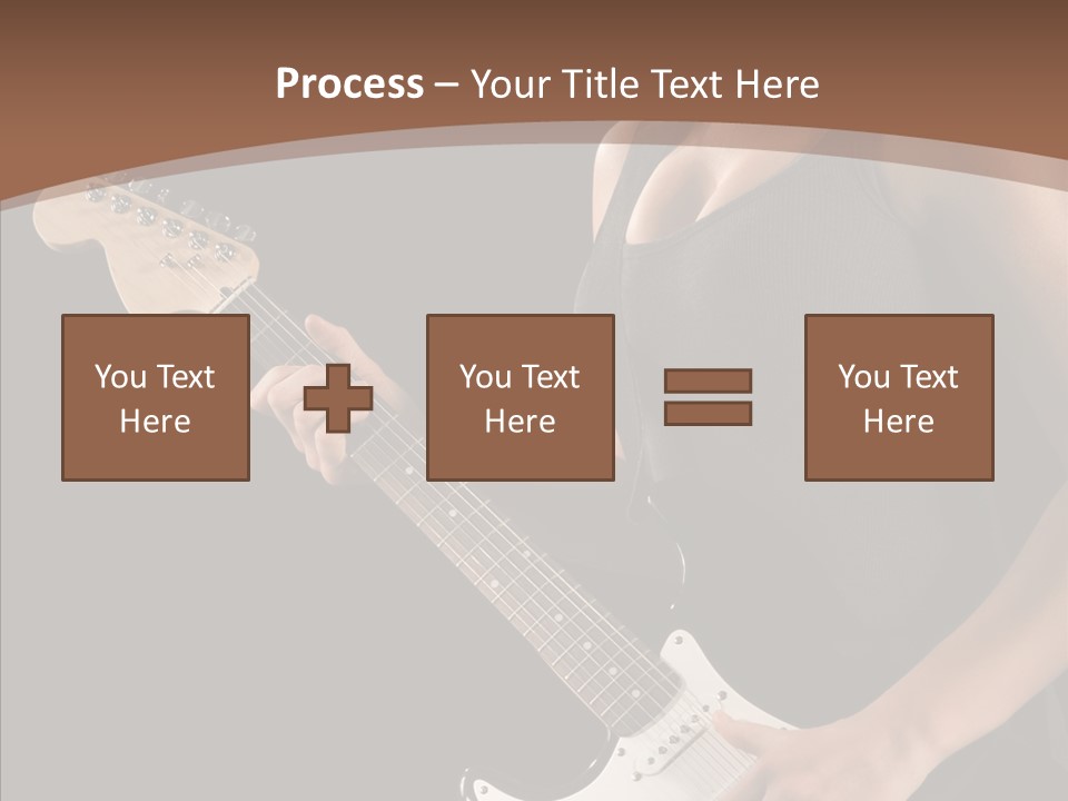 Player Stage Teenager PowerPoint Template
