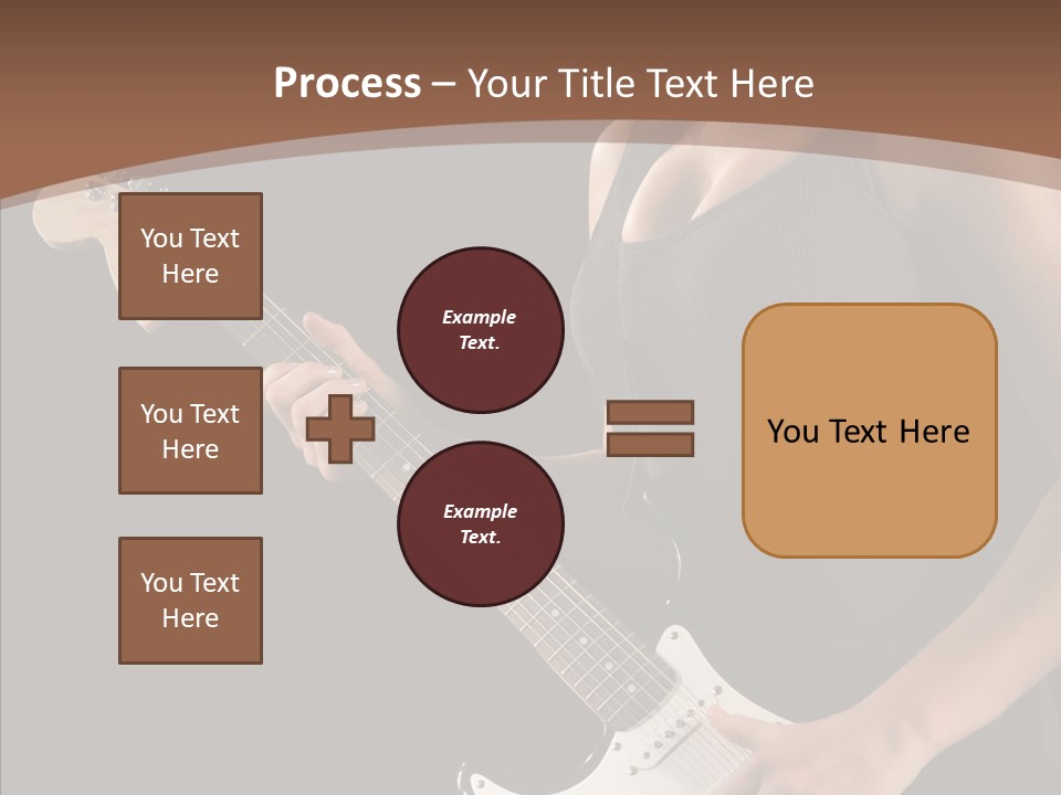 Player Stage Teenager PowerPoint Template