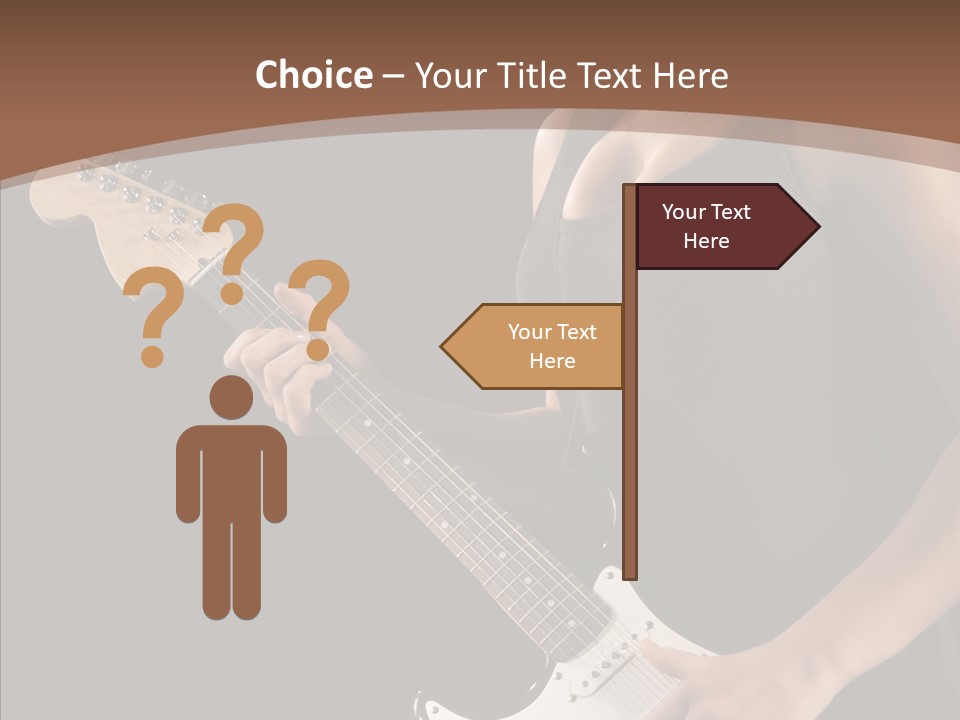 Player Stage Teenager PowerPoint Template