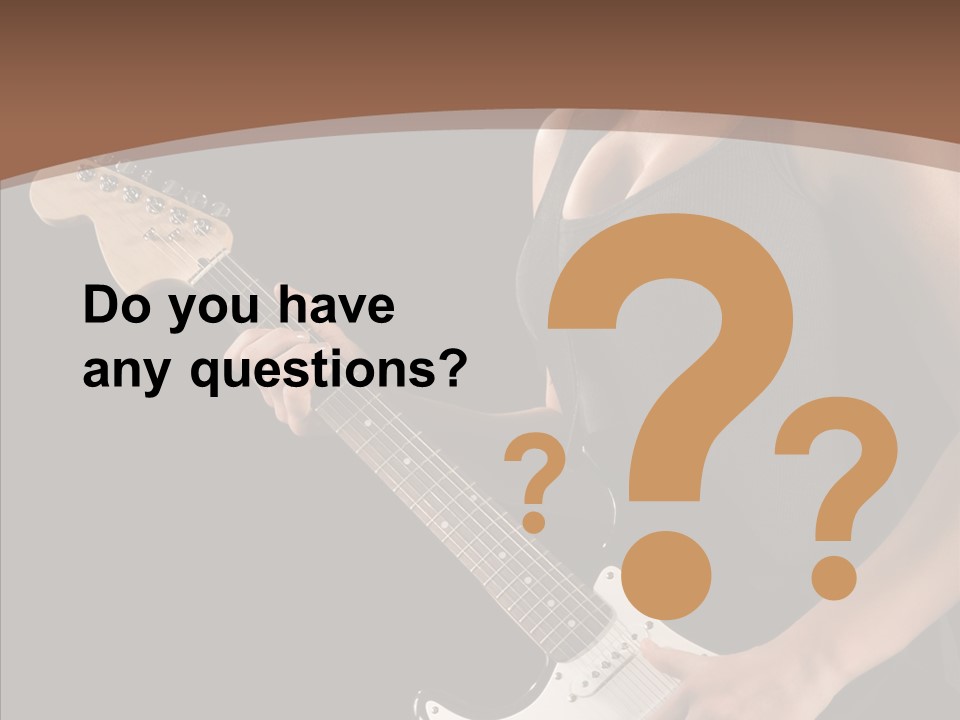 Player Stage Teenager PowerPoint Template