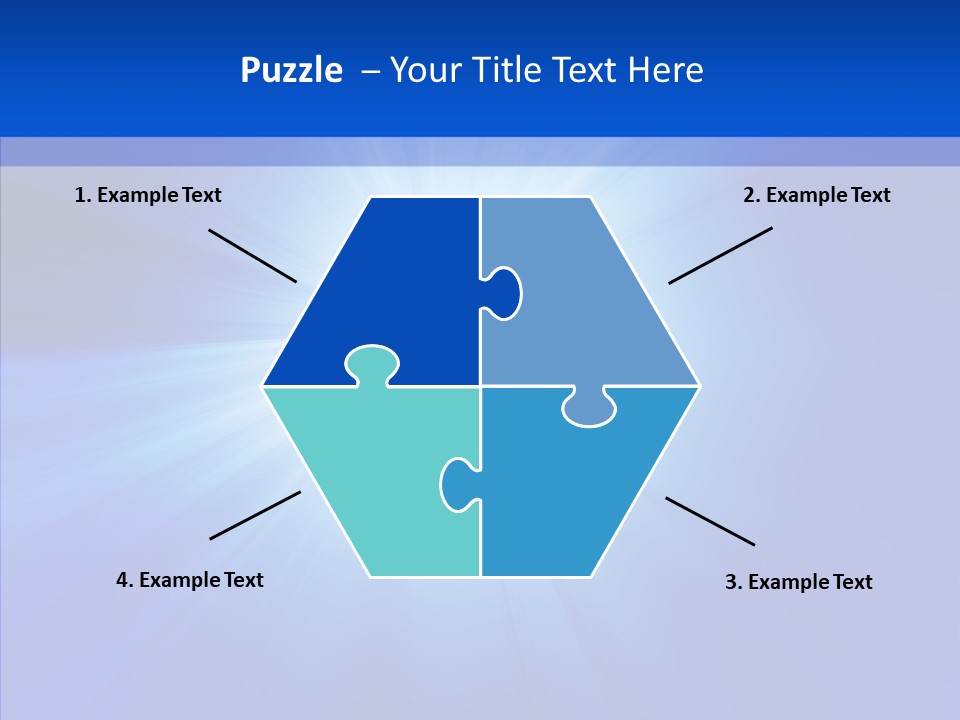 Shine Shape Beams PowerPoint Template