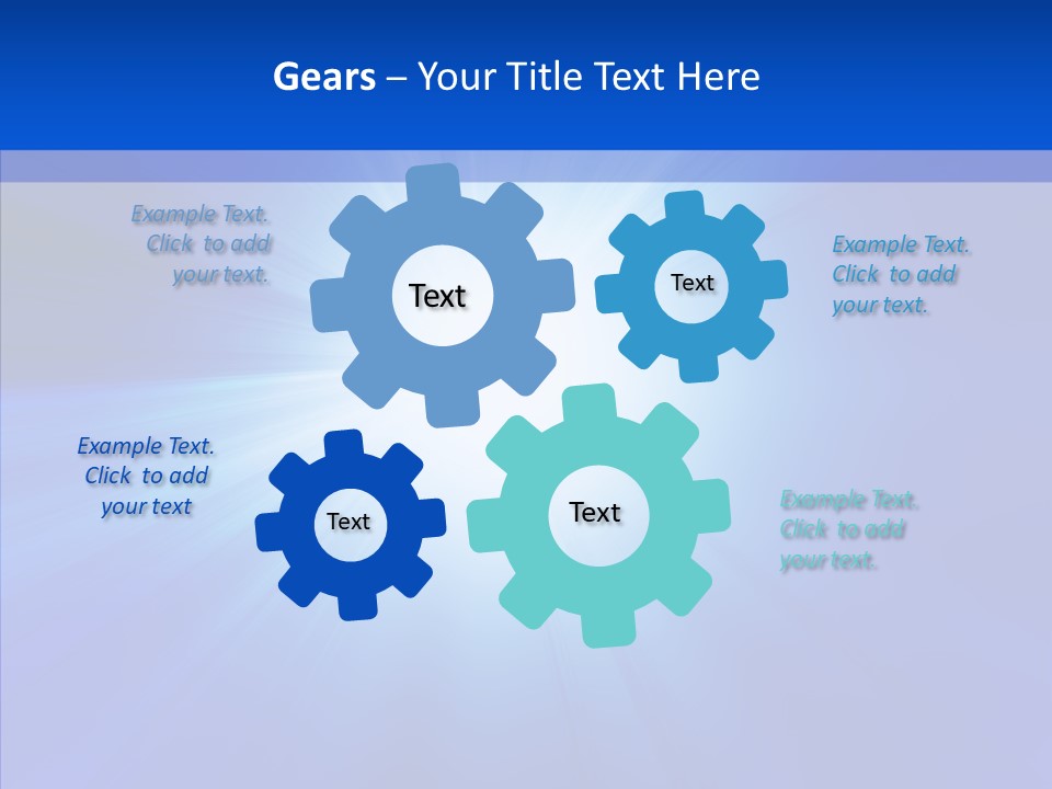 Shine Shape Beams PowerPoint Template