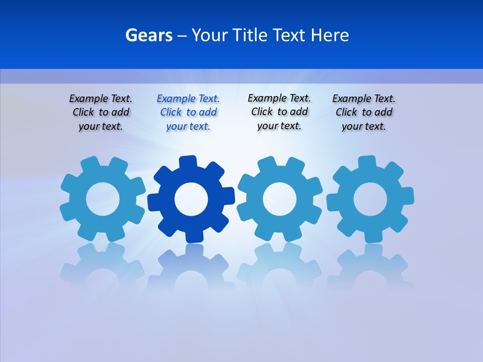 Shine Shape Beams PowerPoint Template