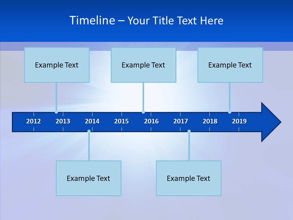 Shine Shape Beams PowerPoint Template