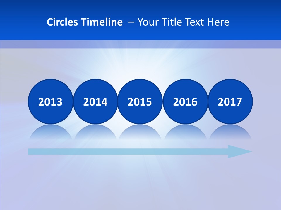 Shine Shape Beams PowerPoint Template