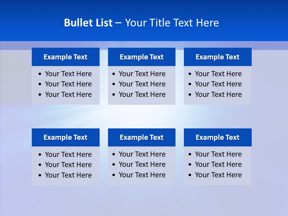 Shine Shape Beams PowerPoint Template