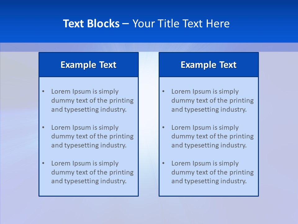 Shine Shape Beams PowerPoint Template