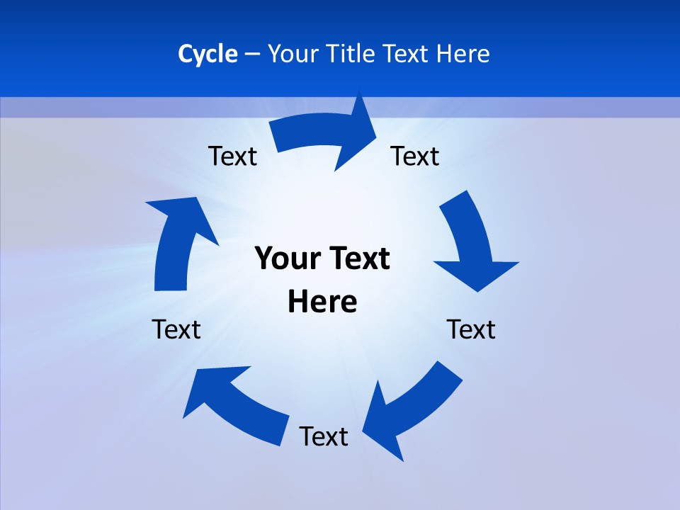 Shine Shape Beams PowerPoint Template