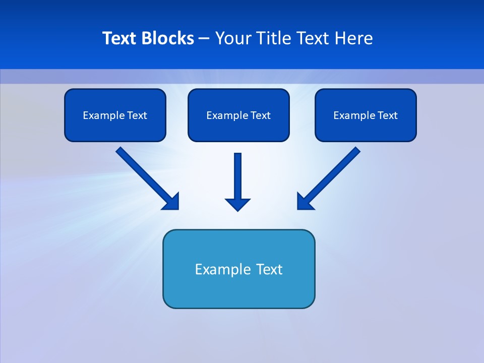Shine Shape Beams PowerPoint Template
