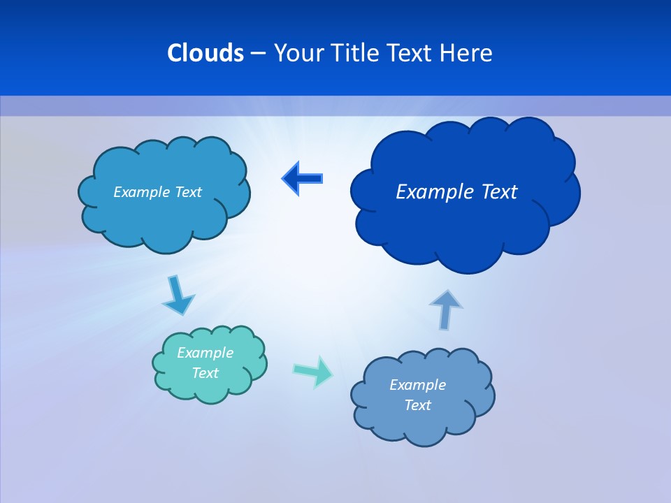Shine Shape Beams PowerPoint Template