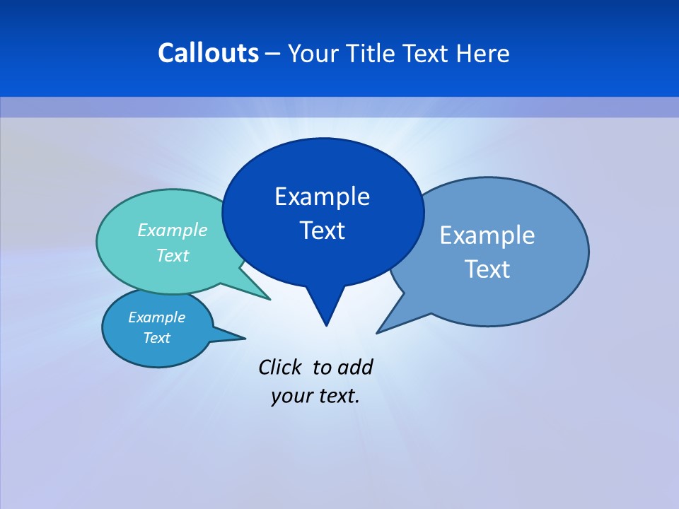 Shine Shape Beams PowerPoint Template