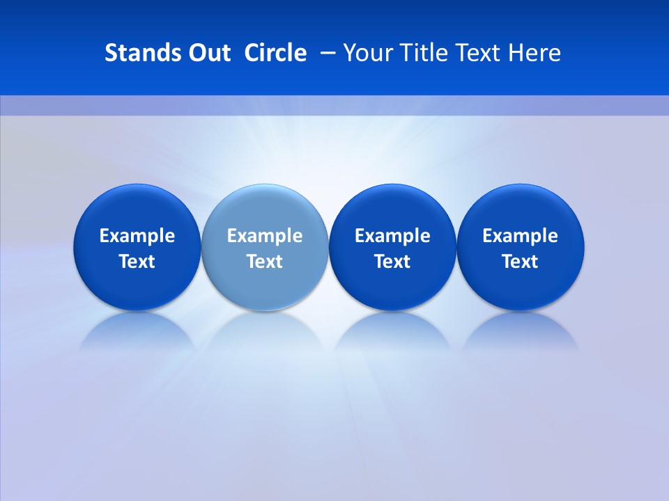 Shine Shape Beams PowerPoint Template