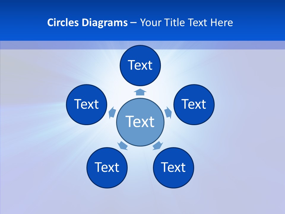 Shine Shape Beams PowerPoint Template