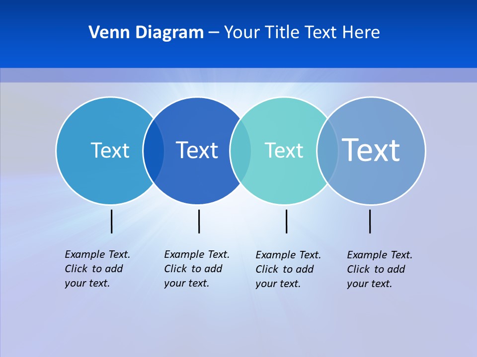 Shine Shape Beams PowerPoint Template