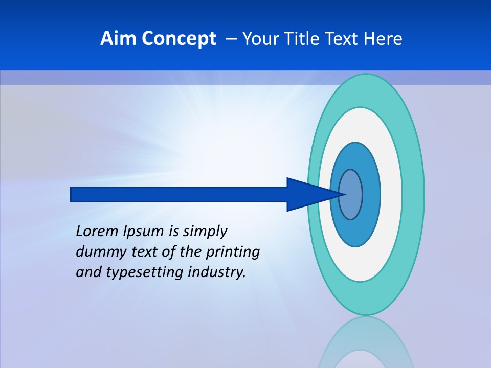 Shine Shape Beams PowerPoint Template