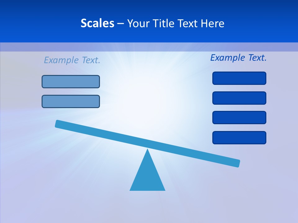 Shine Shape Beams PowerPoint Template