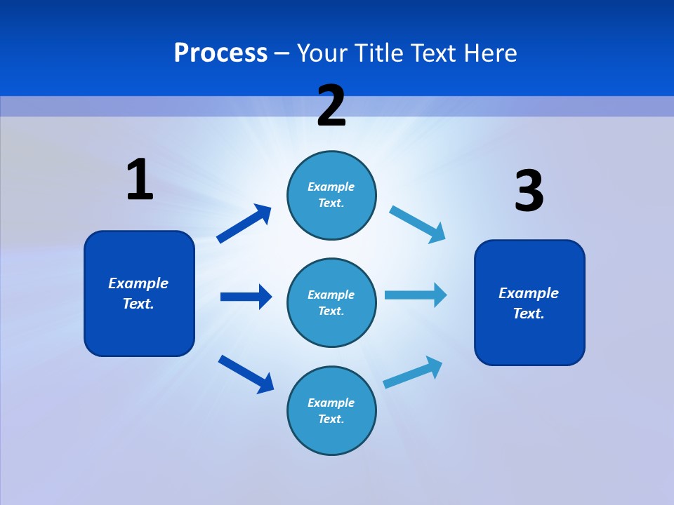 Shine Shape Beams PowerPoint Template