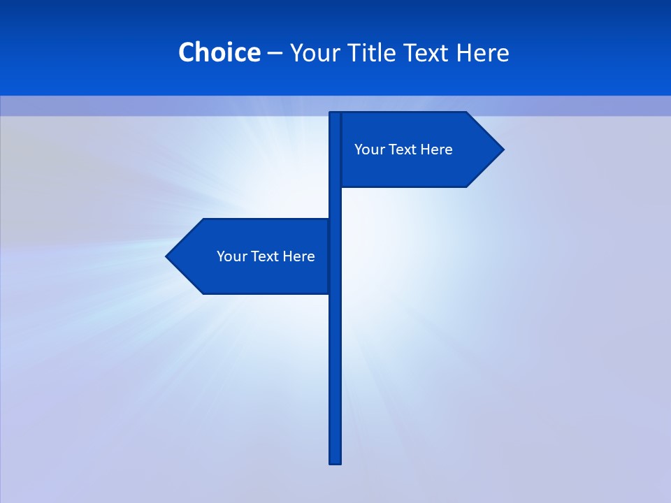 Shine Shape Beams PowerPoint Template