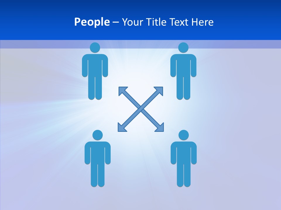 Shine Shape Beams PowerPoint Template