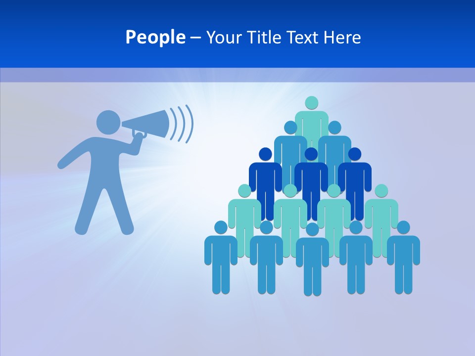 Shine Shape Beams PowerPoint Template