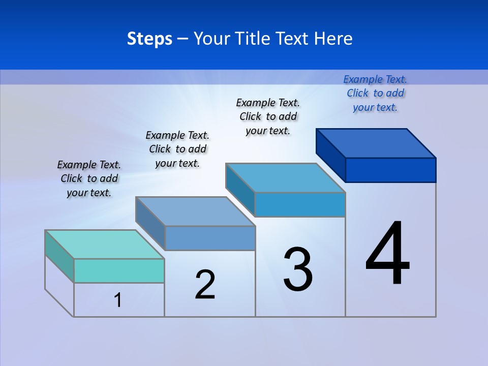 Shine Shape Beams PowerPoint Template