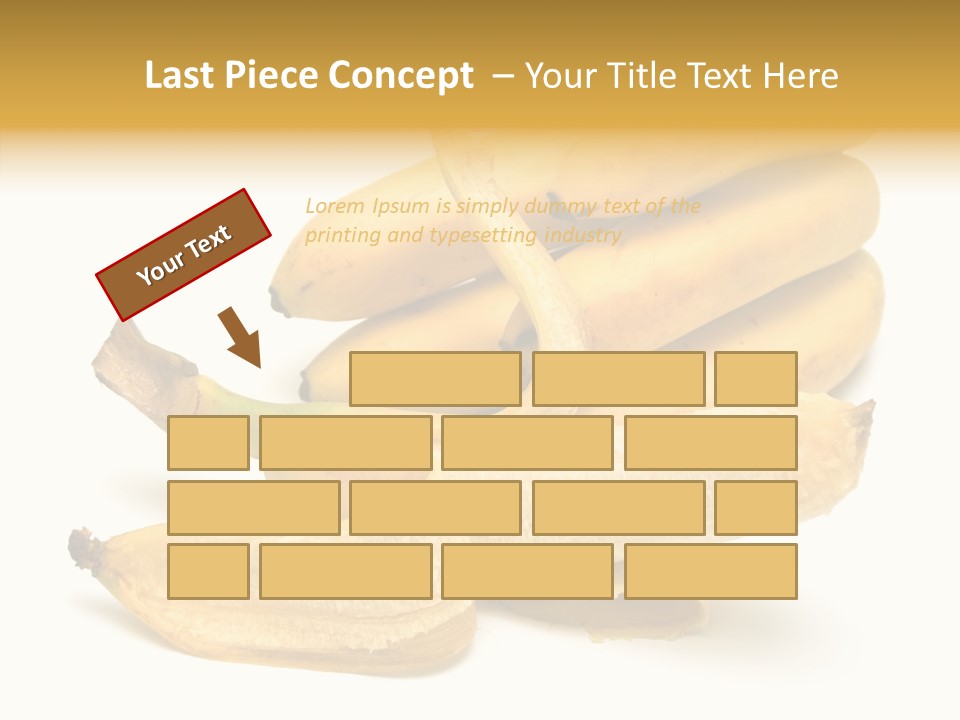 Tropical Vitamin Shadow PowerPoint Template