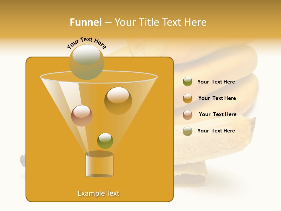 Tropical Vitamin Shadow PowerPoint Template
