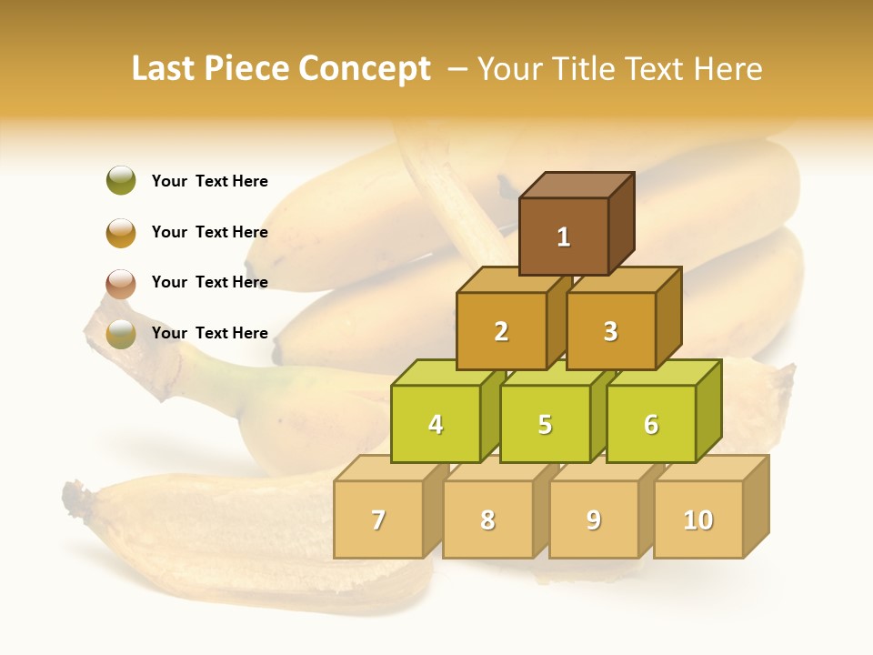 Tropical Vitamin Shadow PowerPoint Template