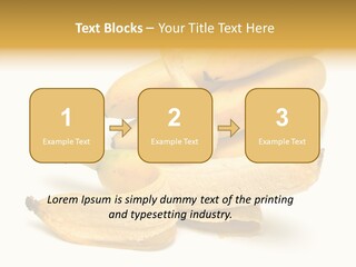 Tropical Vitamin Shadow PowerPoint Template
