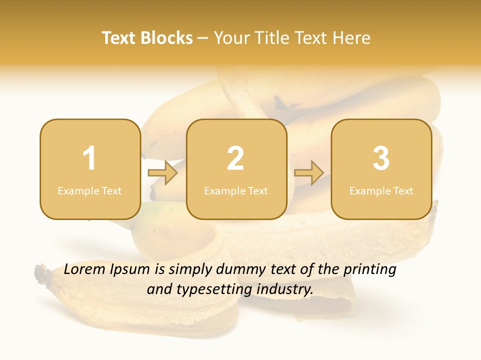 Tropical Vitamin Shadow PowerPoint Template