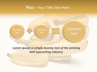 Tropical Vitamin Shadow PowerPoint Template