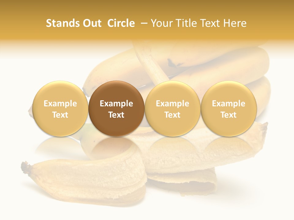 Tropical Vitamin Shadow PowerPoint Template