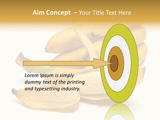 Tropical Vitamin Shadow PowerPoint Template