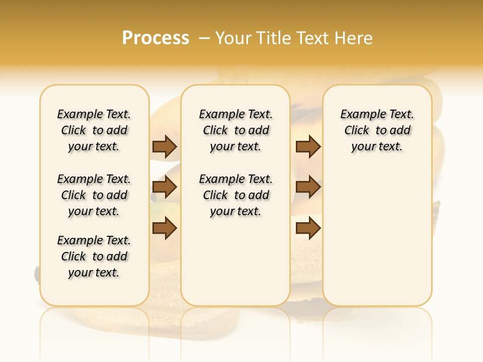 Tropical Vitamin Shadow PowerPoint Template