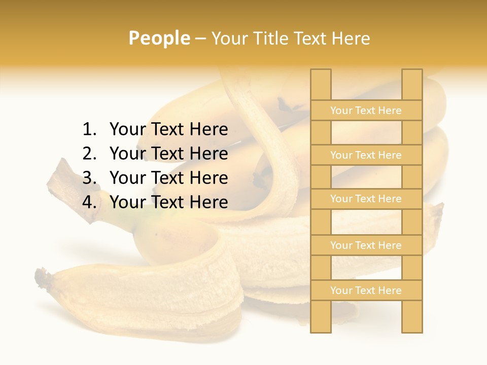 Tropical Vitamin Shadow PowerPoint Template