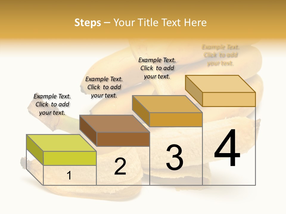 Tropical Vitamin Shadow PowerPoint Template