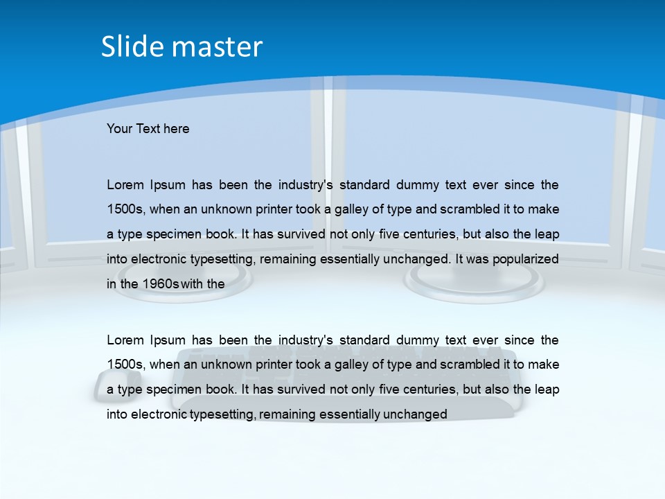 Humor Management Human PowerPoint Template