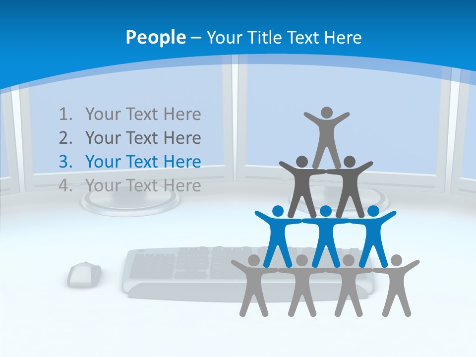 Humor Management Human PowerPoint Template