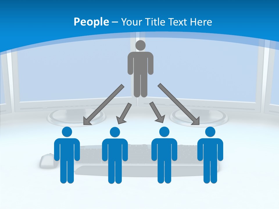 Humor Management Human PowerPoint Template