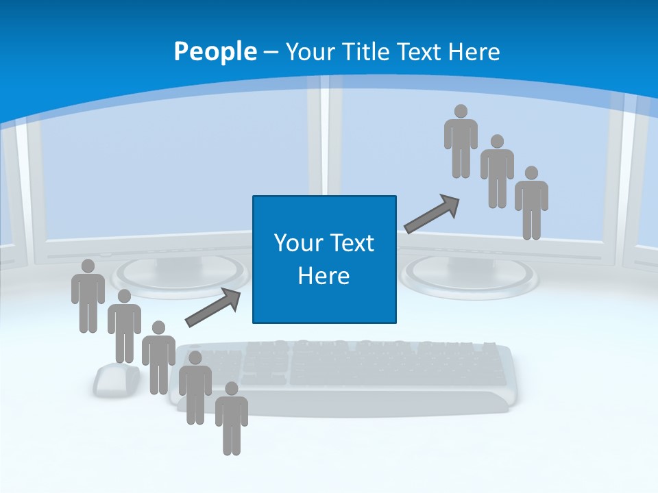 Humor Management Human PowerPoint Template