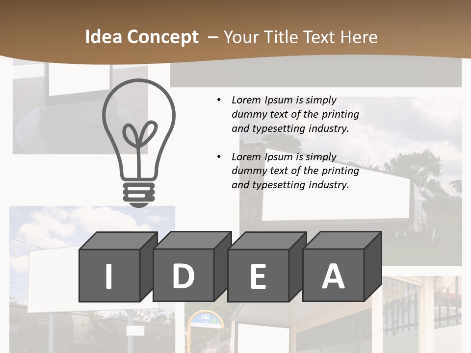 Print Sell Buy PowerPoint Template