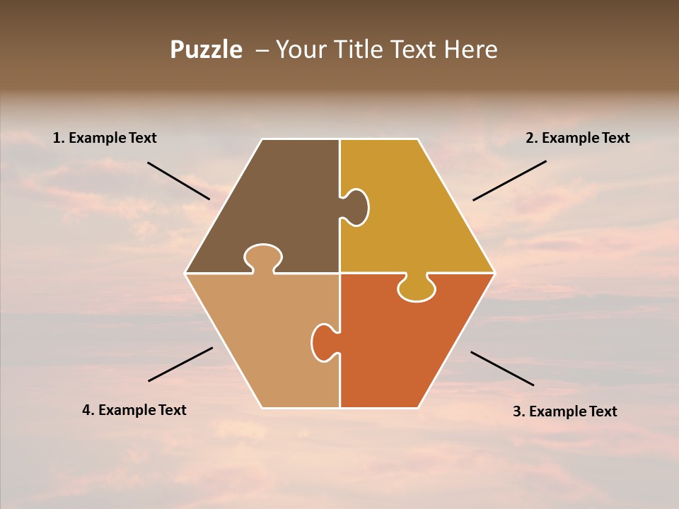 Illustration Abstract Landscape PowerPoint Template