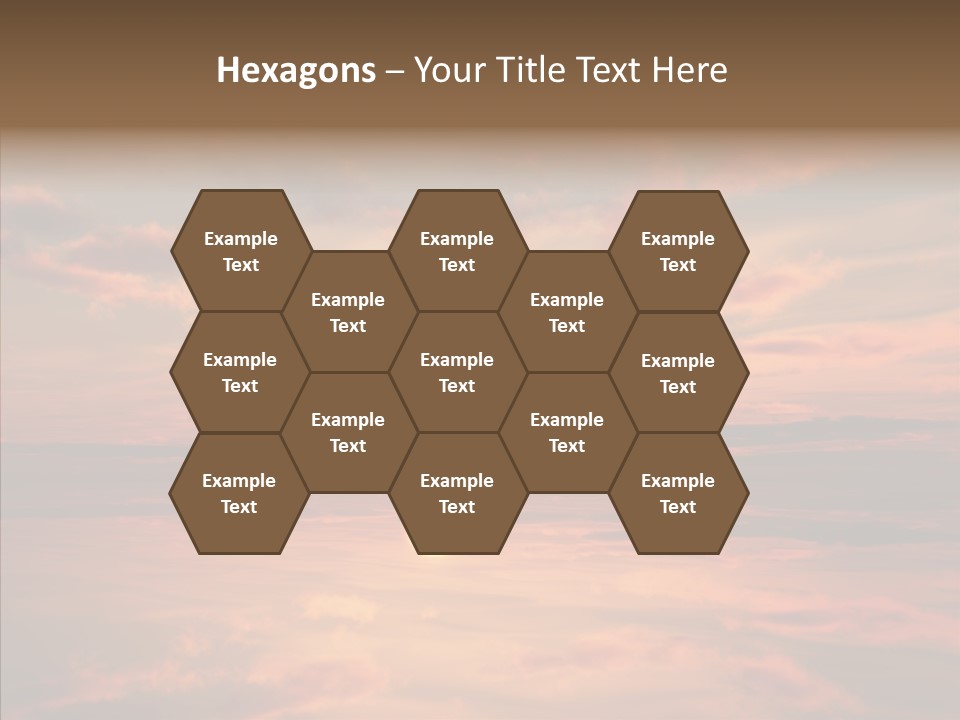 Illustration Abstract Landscape PowerPoint Template